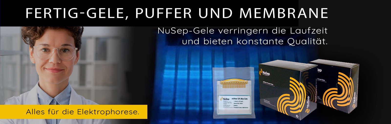 Fertiggele von NuSep
