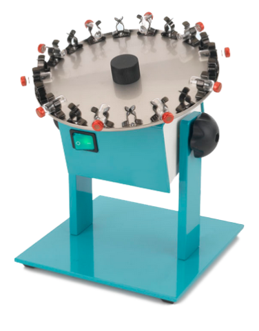 Rotationsmischer für 40 Laborproben.