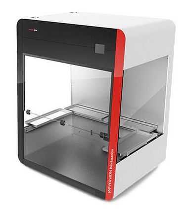 PCR workstation with HEPA.