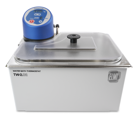 Wasserbad TW202 mit Thermostat von Elmi.