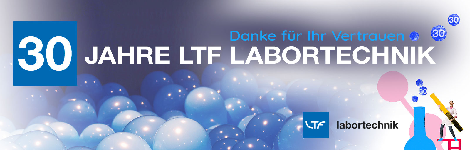 30 Jahre LTF Labortechnik