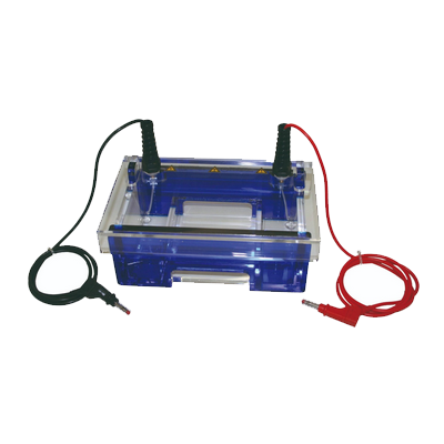 Small horizontal electrophoresis chamber Mini.