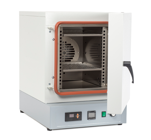 Chamber furnace from SNOL with opened door.