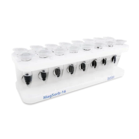 Magnetständer MagSorb-16 für die manuelle Extraktion.